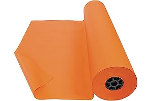 Colorations Orange Paper Roll: Unleash Your Creativity