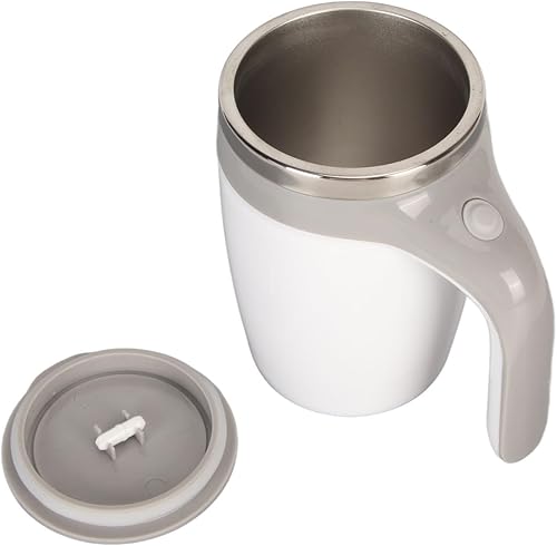 Taza de café con agitación magnética automática taza de viaje 12.8 fl oz taza de oficina taza de mezcla automática hogar para taza de mezcla