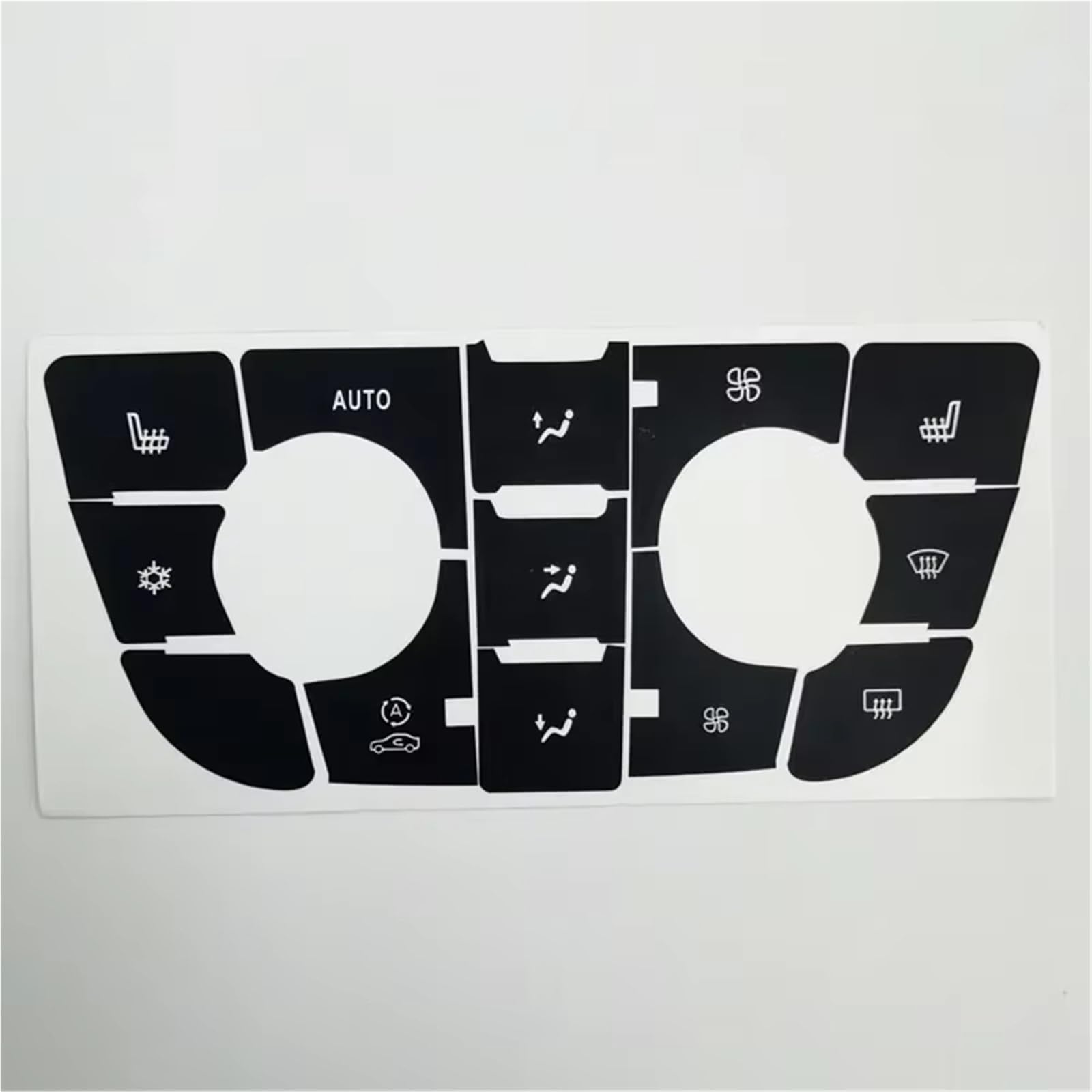 car Switch Stickers Compatible with Opel Gtc 2009-2015 Button Sticker Repair Decals Dashboard Fixing Climate Control CD MP3 Panel