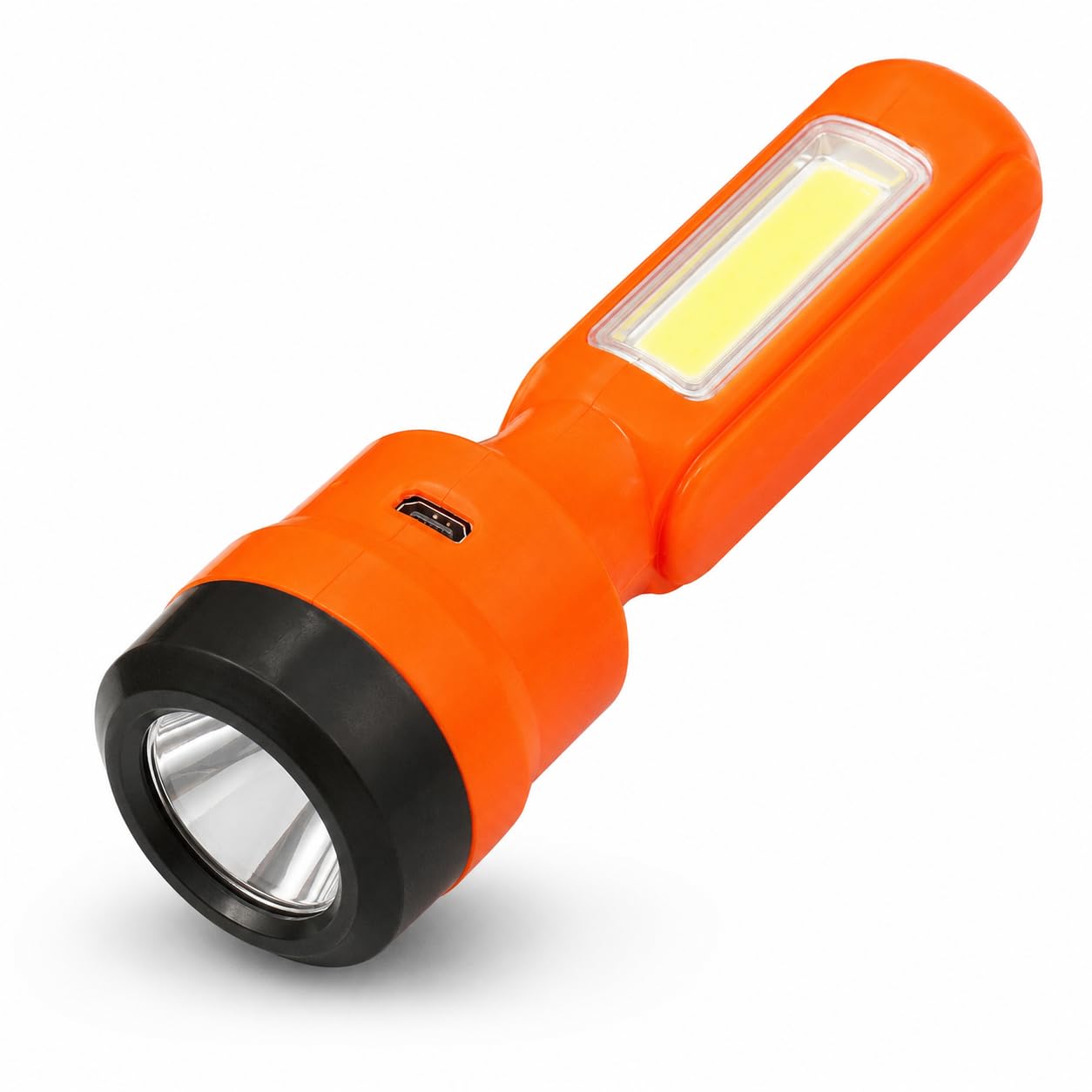 Rishi Ved Mini Rechargeable LED Torch with Side COB Light | USB Rechargeable Portable Flashlight | Compact Pocket Torch | High Brightness Emergency Light for Camping, Travel, Home & Outdoor Use-image-45