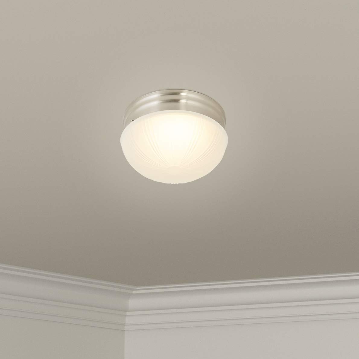 Westinghouse 6107200 LED Interior Fixture, Brushed Nickel