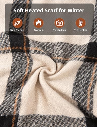 EN'DA professional Heated Scarf for Women and Men 3 Levels Temperatures4