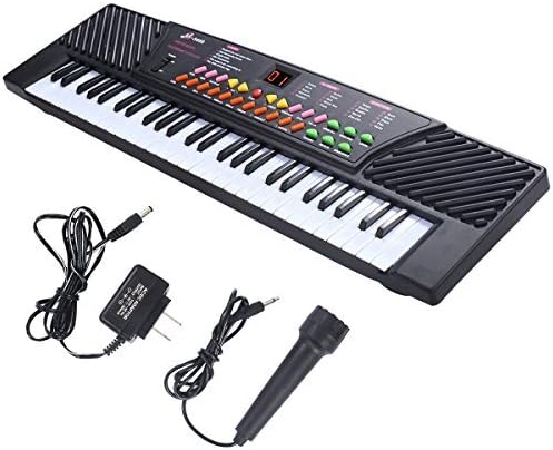 ELL SERVICE PRO New 54 Keys Music Electronic Keyboard Kid Electric Piano Organ W/Mic & Adapter, This Keyboard is Definitely The Best Gift for Your Children, External Speaker/Microphone/DC/AC Powe