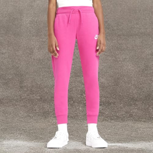 Image of Nike Girls NSW Pe Pant (Medium, Sunset Pulse /White)