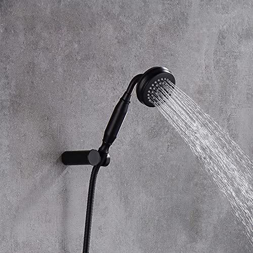 Robinet de baignoire avec douchette et double commande pour jet fluide