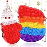 🎄 【Happy Hour con la Famiglia】: Questi pacchetti di bolle sensoriali push it pop consentono ad adulti e bambini di giocare insieme, divertirsi di più, ispirare i bambini.