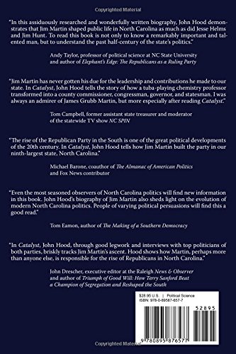 Catalyst: Jim Martin and the Rise of North Carolina Republicans