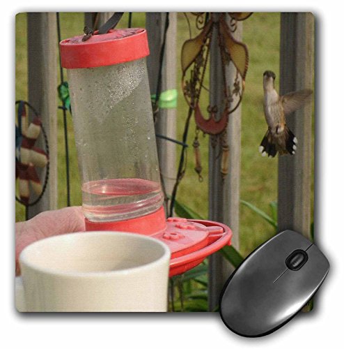 Handheld Feeder Mouse Pad 3drose 20x20cm tapis de souris carré pour bureau et maison