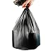 Nicesh 8 Gallon Medium Trash Can Liners,130 Counts, Black