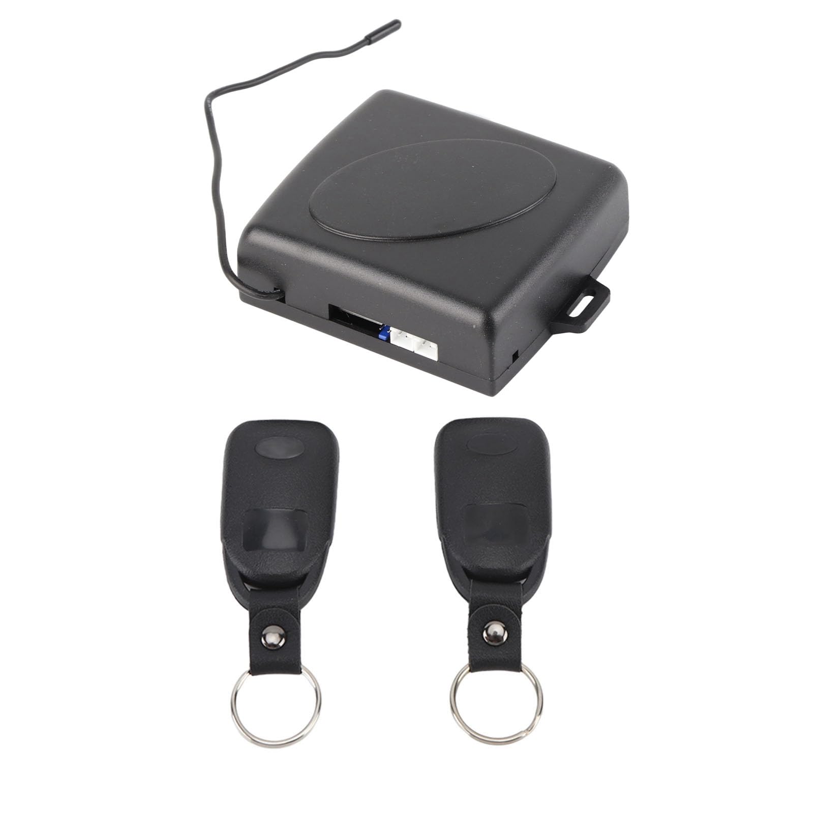 de Entrada sin Llave para Coche DC 12V con botón de Arranque y Parada del Motor y Alarma antirrobo con Control Remoto Bluetooth (Sin Bluetooth)