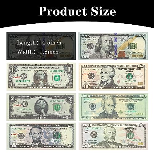 ORDTBY Toy Money for Kids Aged 3-8, 140Pcs Number Learning Education Toys for 3 4 5 Year Old Girls Boys Birthday Gifts, Play Money for Kids, Money and Banking Play moneyToys, Preschool Math Games.