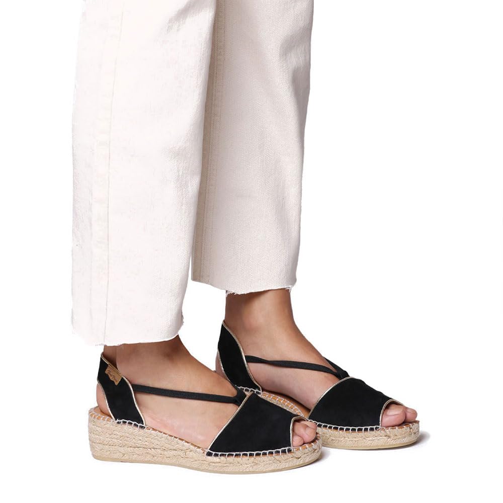 TONI PONS, Bilda 250900022, Mujer Alpargata Negro