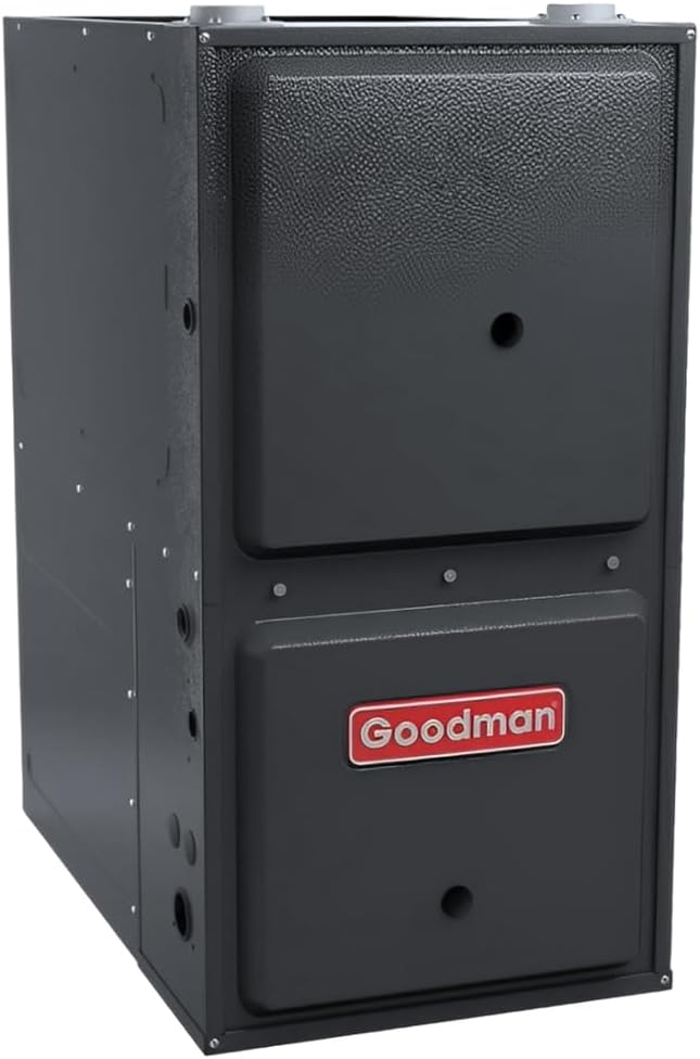 Goodman 97% 80,000 BTU Modulating Gas Furnace with LP Kits - 21" Width - Downflow/Horizontal | R32, Variable Speed, HVAC Gas Heater