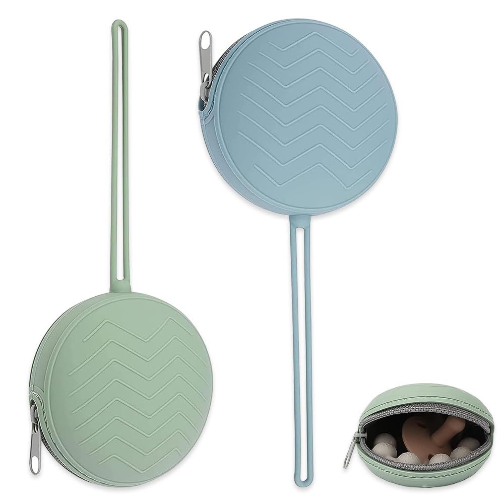 NUK Signature Tétine | Tétine En Silicone Sans BPA | 0-6 Mois | Étoiles Vertes | Lot De 3