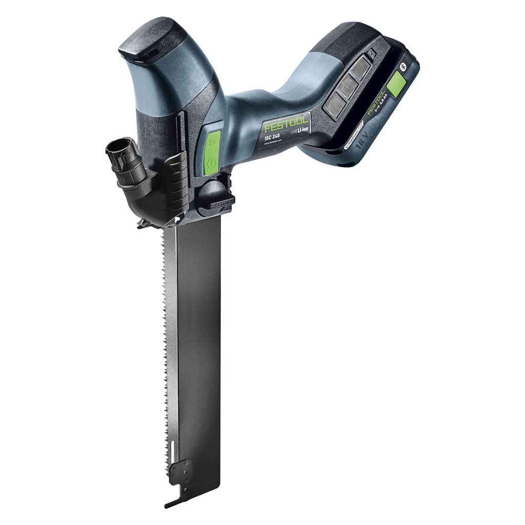 Festool ISC 240 Scie sans fil pour Matériaux Isolants HPC 4,0 | Scie d'isolation sans fil 18 V - Modèle 576569 - Système HPC 4,0 EBI-Plus - Coupe nette et précise