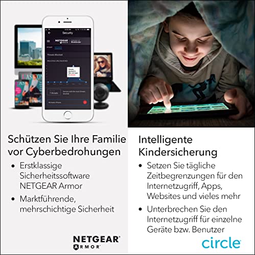 Netgear Orbi LBR20 4G LTE Router & WLAN Router mit SIM Karte | bis 1.200 MBit/s im Download | integriertes 4G LTE Modem (Cat18) | AC2200 Tri-Band WLAN | kompatibel mit allen Mobilfunk-Providern