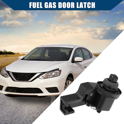Image of NO. 78827-3SG0A Fuel Door Latch Lock Release Actuator for Nissan Sentra 1.6L 1.8L L4 Gas /Durable Plastic / 1pcs Black