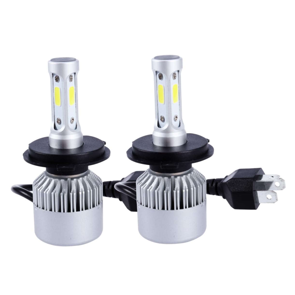 Gatuida 4 Pcs Lampadina Del Faro H4 Fari A LED Lampadine Testa Della Lampada Ha Condotto La Luce Della Lampadina Auto Ha Condotto Il Faro Ha o Il H4 Lampadina Del 9003 Ha