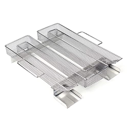 Bbq Kaltraucherzeuger 22X21X4Cm Kaltrauchgenerator Aus Edelstahl Sparbrand Zum Kalträuchern