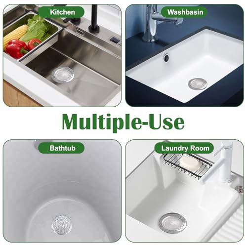 400 Stück Sieb für Spülbecken Sink Filter Küchenspüle Sieb Einweg Siebbeutel Waschbecken Filtertüten für Strainer Spülbecken Küchenspüle Kitchen Sink