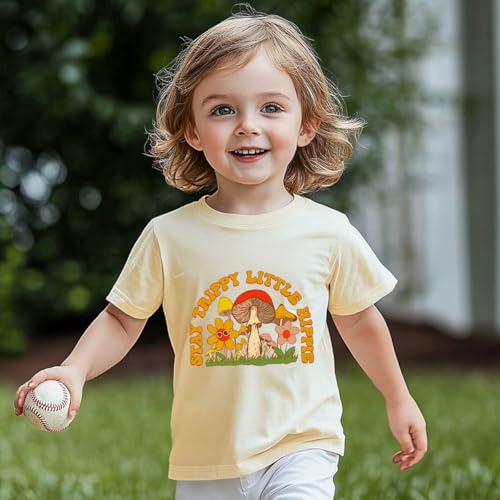 Image of T Shirts for Boys Toddler Girls Dino Types of Dinosaurs Kids Retro Tshirt Kids Summer Tee Tops 2-7 Years