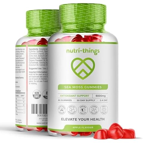 Nutri-things Sea Moss Gummies for Wellness Cover