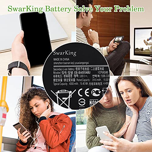 SwarKing - Batteria di ricambio compatibile con