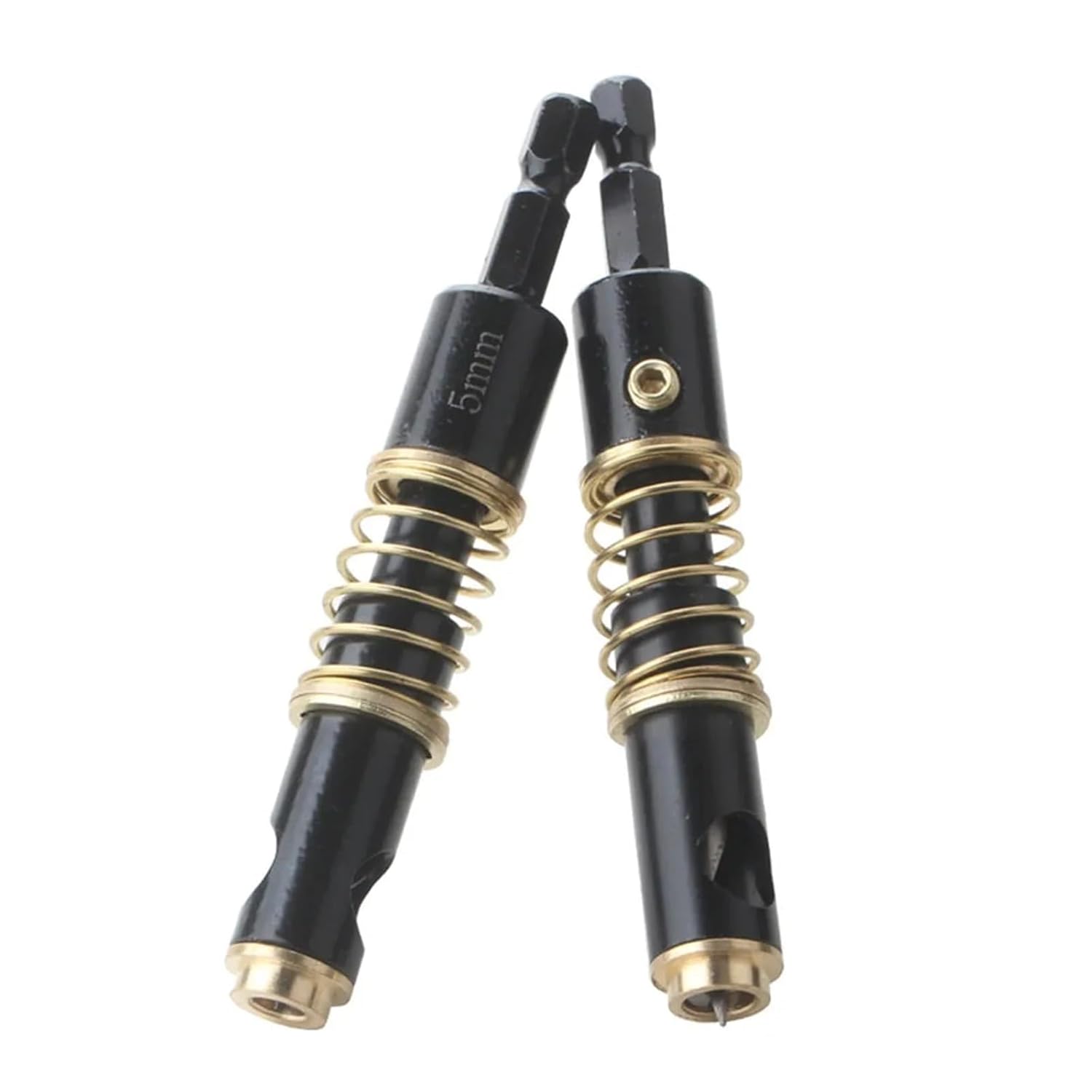 Hinge Drilling Tool Hexagonal Handle Woodworking Three Point Dril 1Pcs(6.35mm)