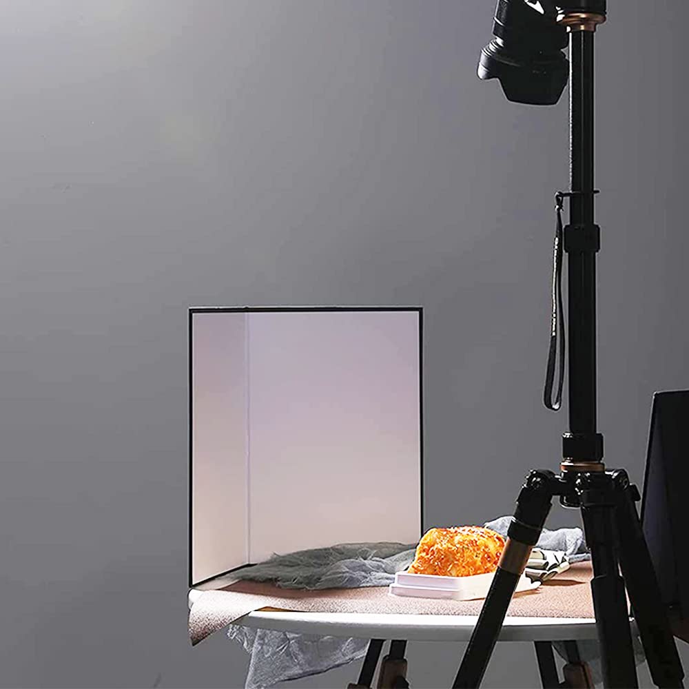 Płyta dyfuzora światła, reflektor fotograficzny A4, składany dyfuzor światła, reflektor do fotografii żywności, kartonowy reflektor światła do fotografii martwej natury i zdjęć żywności