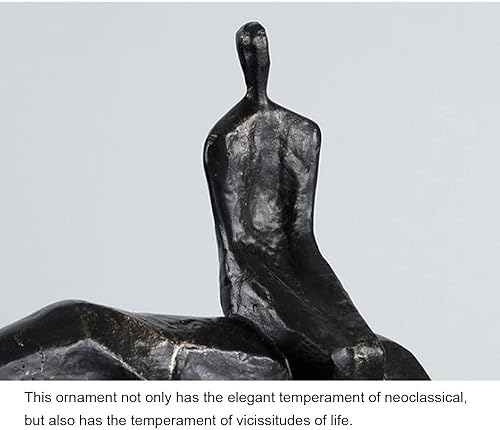 Miniatura 6 de ArtsPavilion Equestrian Figure Statue, Equestrian Sculpture Metal Handicraft,Animal Horse Sculpture for Home Office Decoration Tabletop Decor