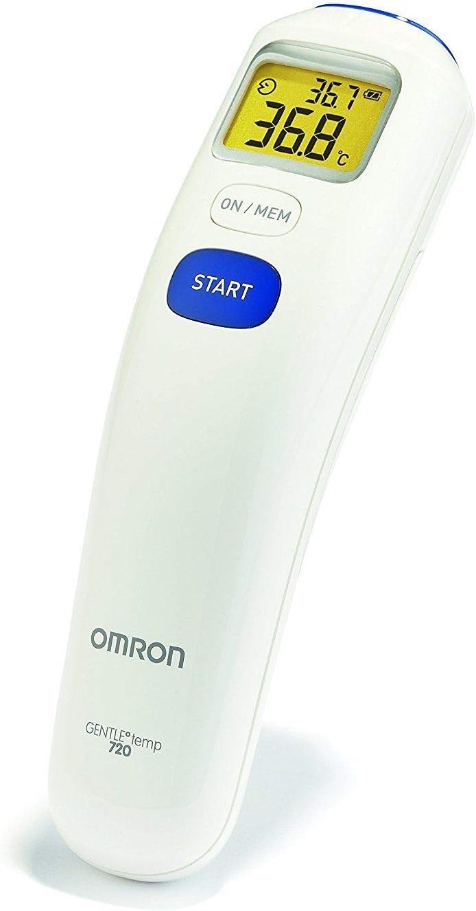Omron Gentle Temp 720 Contactless Infrared Thermometer - Forehead Baby Thermometer