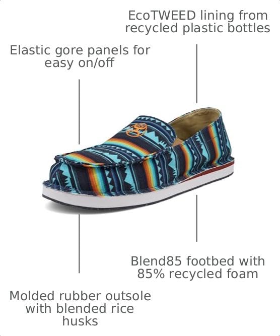 Image of Twisted X Men's Hooey Slip-On Loper Low Top Sneakers