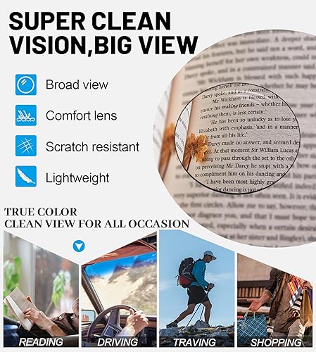 Image of OCCI CHIARI Blue Light Blocking Reading Glasses Men Designer Computer Readers 2.0(1.0 1.25 1.5 1.75 2.0 2.25 2.5 2.75 3.0 3.5 4.0 5.0 6.0)