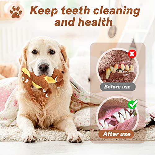 50% Off Durable Squeaky Plush Dog Toy for Puppy Teething - Image 3