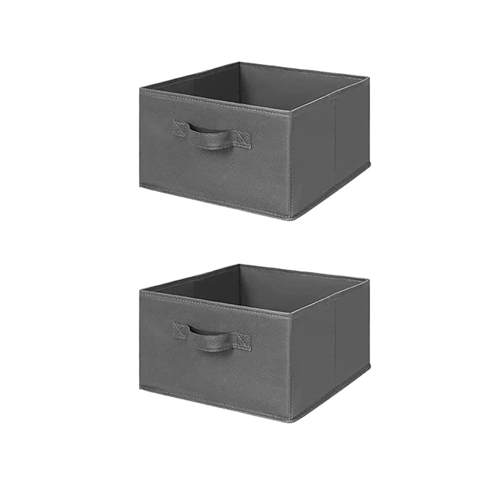 MAX Houser 2 Drawer Hanging Closet Storage Organizer, Dark Grey