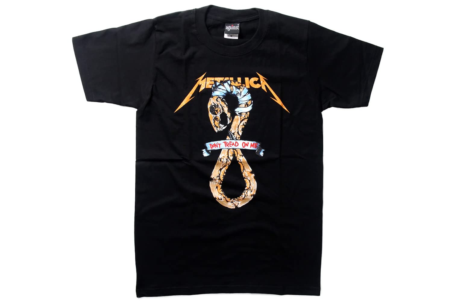 Amazon.co.jp: [against] ロックTシャツ Metallica メタリカ 蛇 XL 
