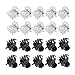 Produktbild NUOBESTY 24 stücke Mini Kiefer Clips Octopus Clip Haarspangen Kunststoff Haarklauen Pins Klemmen Haarnadeln Kunststoff Headwear Haarschmuck Haarnadel für Mädchen und Frauen