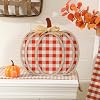 FestalMart Fall Decorations for Home 11 Wooden Pumpkin Sign Autumn Thanksgiving Decorations for Home Farmhouse Rustic Harvest Kitchen Tabletop Fireplace Decor