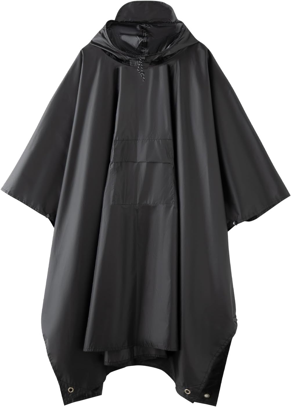 Multi functional cape hooded raincoat suitable for outdoor camping and hiking, suitable for both men and women