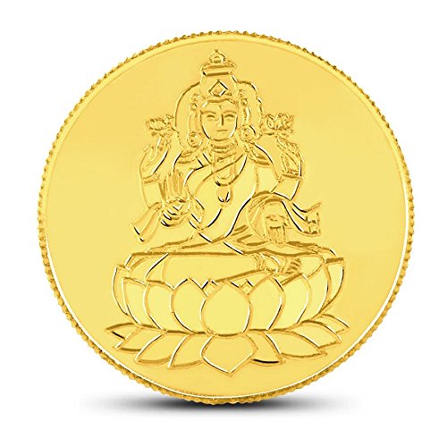 Image of CaratLane 20 grams 24K Yellow Gold Lakshmi Precious Coin