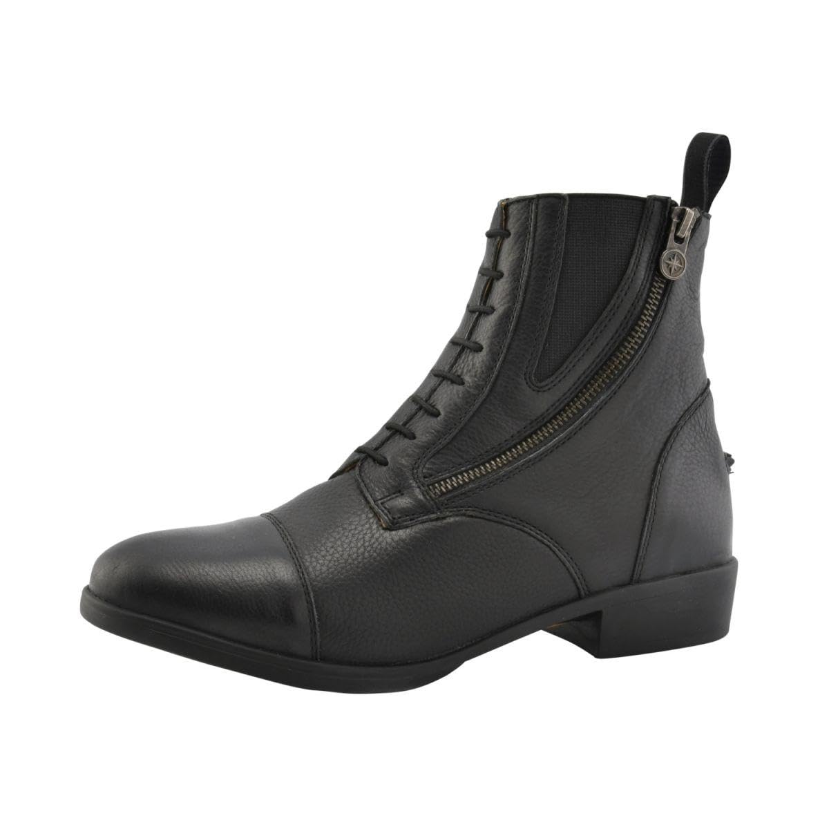 SUEDWIND FOOTWEAR Reitstiefeletten Advanced II SZ Soft – Damen Jodhpur Stiefeletten – Innenfutter, Marken-Reißverschluss & Gummisohle – Leder Chelsea Boots – Schwarz – Gr. 36-43