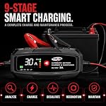 3A 6V/12V Smart Battery Charger & Maintainer with Digital Display - Image 2