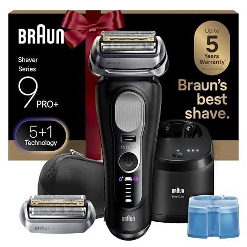 Braun Series 9 PRO+ Electric Shaver 9660CCPS Black