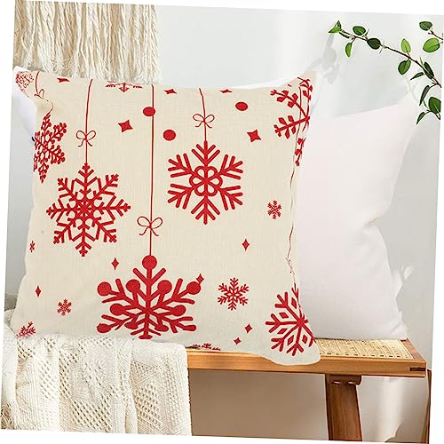 Housse de coussin de Noël lavable pour protéger le canapé des taches de fêtes - 8