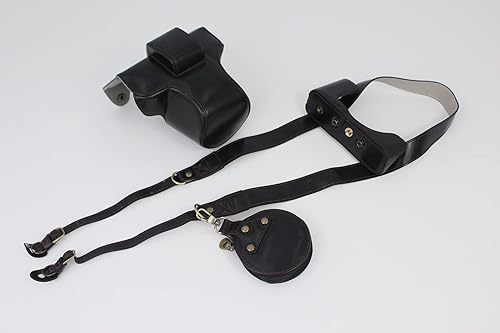 Funda Z fc Zfc, BolinUS hecha a mano de piel sintética para cámara de cuerpo completo para Nikon Z fc Zfc con versión de apertura inferior de lente