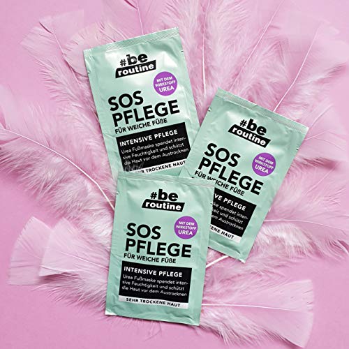 Fußmaske Be routine SOS Pflege Vorteilspack (12 x 10 ml)