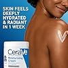 CeraVe Moisturizing Cream, Body and Face Moisturizer for Dry Skin, Body Cream with Hyaluronic Acid and Ceramides, Daily Moisturizer, Oil-Free, Fragrance Free, Non-Comedogenic, 19 Ounce #6