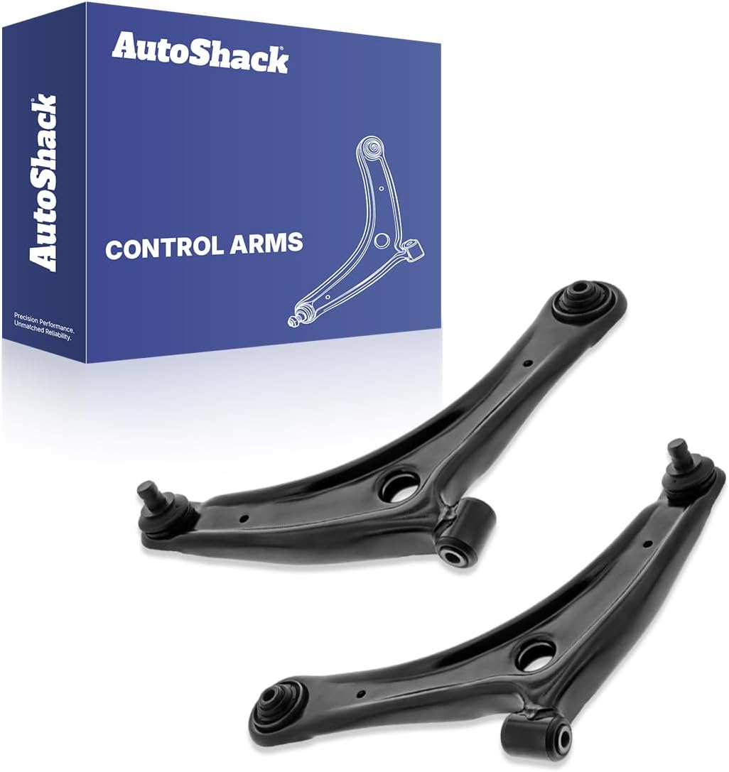 AutoShack Front Lower Control Arms and Ball Joint with Bushings Replacement for 2007-2017 Jeep Patriot 2007-2017 Jeep Compass 2007-2012 Dodge Caliber 2-PC Set