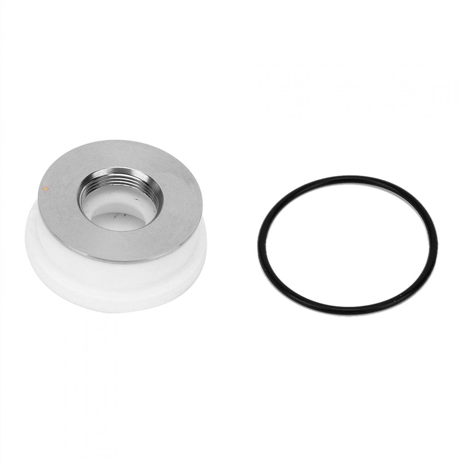 Boquilla láser Anillo de cerámica, fibra láser Anillo de cerámica Hilo M11 de alta sensibilidad para cabezal de corte láser S/L(L(diameter 32mm))