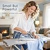 BEAUTURAL Compact Steam Iron for Clothes, Non-Stick Soleplate, Burst of Steam, Spray Mist, Self-Cleaning, Anti-Calcium, Anti-Drip, Easy Temperature Control, Light Weight, 1200 Watts #2